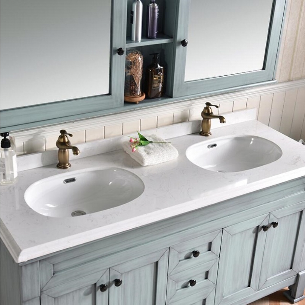 New fashion double sink 72